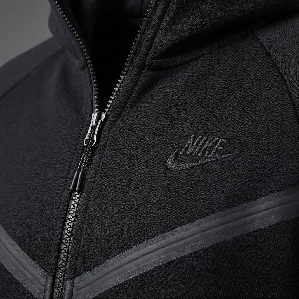 Nike Windrunner Tech Fleece Full Tracksuit BLACK