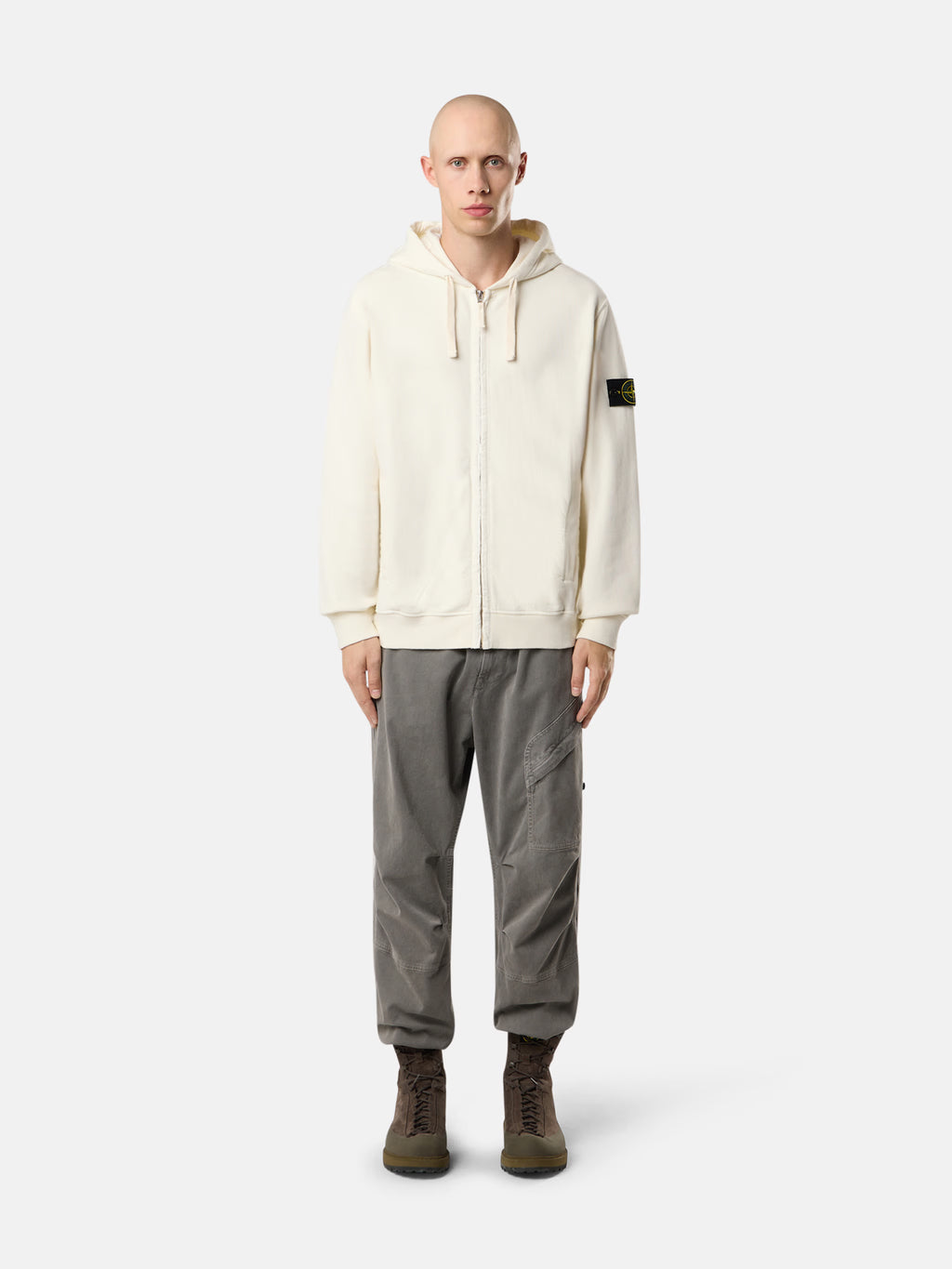 BRUSHED ORGANIC COTTON FLEECE